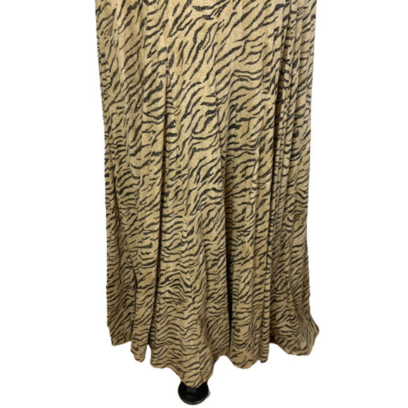 LAUREN‎ RALPH LAUREN Tan Animal Print Maxi Dress - NWT NFR Western Cowgirl - Picture 6 of 13